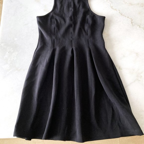 Like new! Athleta black sleeveless dress, fit and flare, high neck - Picture 4 of 5